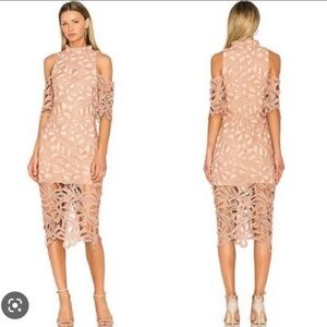 NWT Elliatt Sight Dress in Chalk Pink size small